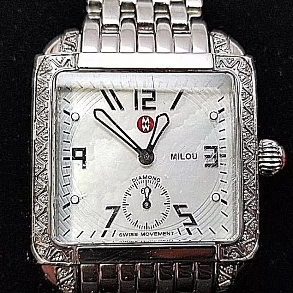 Michele Milou Diamond Watch
